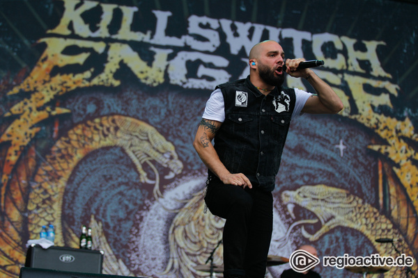 Metalcore-Pioniere - Fotos: Killswitch Engage live bei Rock im Park 2016 in Nürnberg 