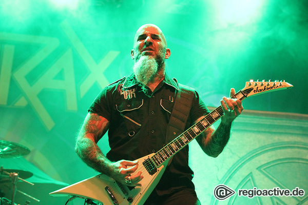 Harter Stoff - Fotos: Anthrax als Opener von Slayer live in Mannheim 