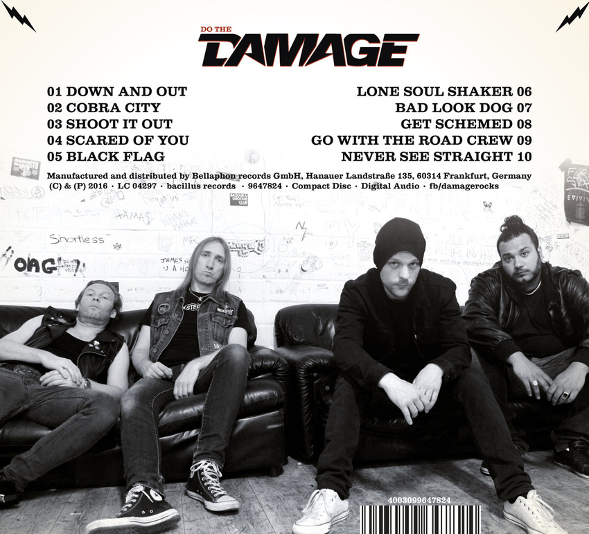 damage band tour