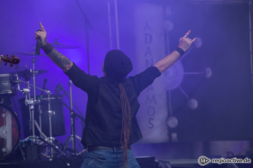 Eluveitie live bei RockFels auf der Loreley, 2016