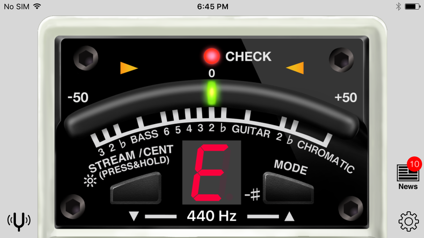 Ab sofort zu haben: Neue BOSS Tuner App ist dem TU-3 Tuner-Pedal nachempfunden