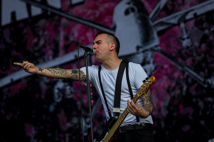 Heißer Punk - Fotos: Anti-Flag live beim Southside Festival 2016 